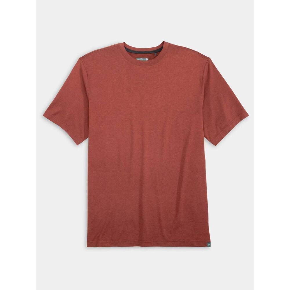 NEW GENTEAL men's heathered short sleeve t-shirt in bossa nova